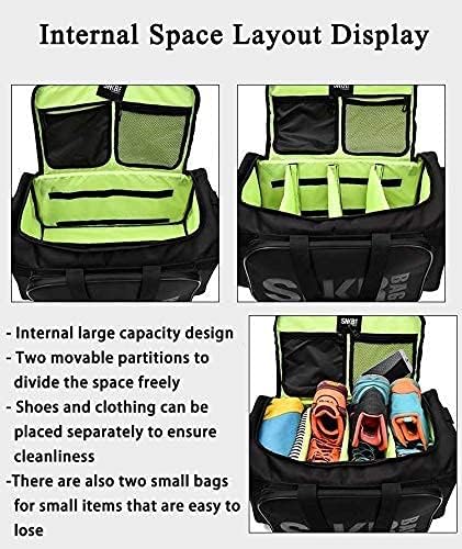 30L Multi-Function Sports Duffel Bag - Large Capacity Gym, Basketball & Ball Shoe Bag